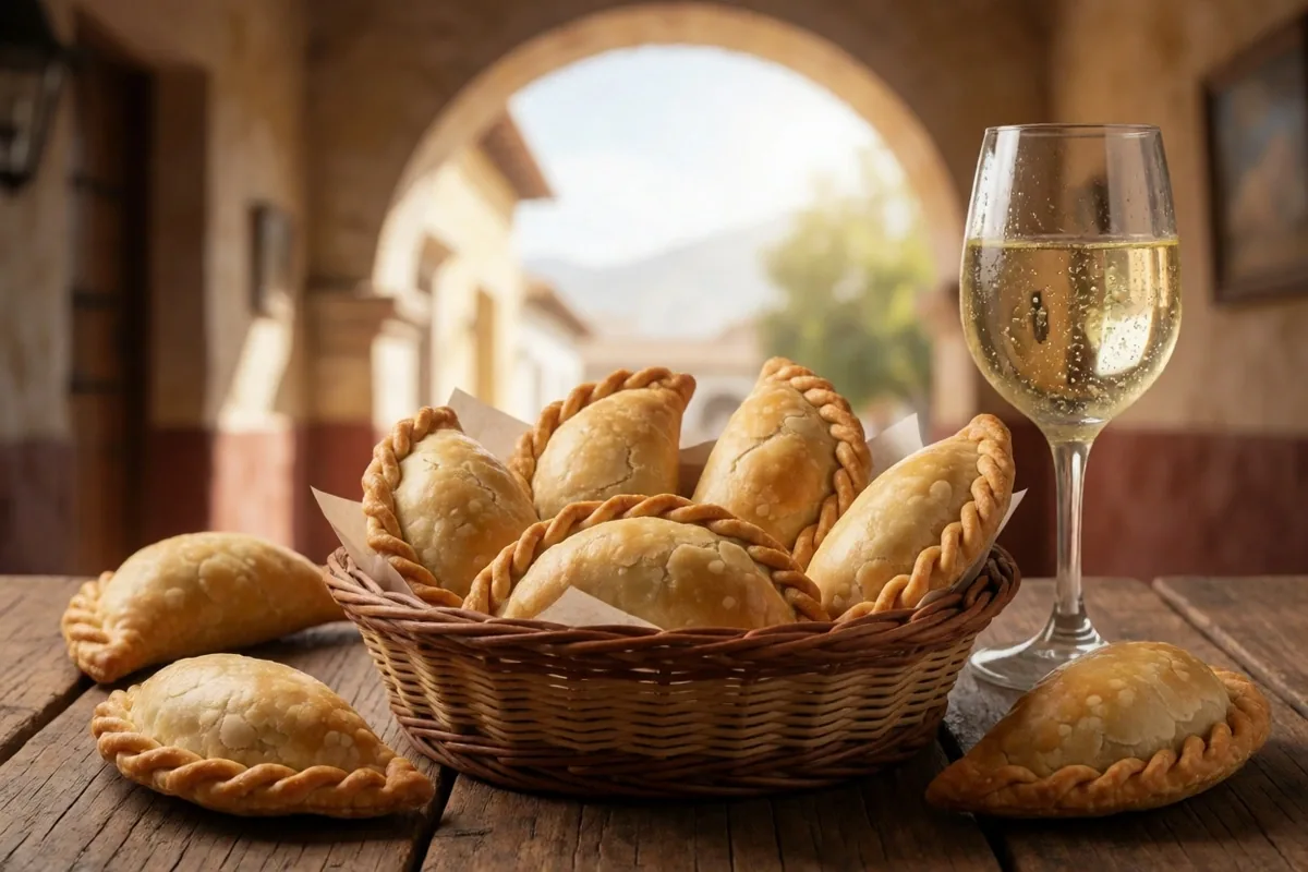 Gastronomía tradicional salteña con Torrontés